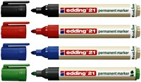 Viltstift edding Eco rond 1.5-3mm assorti21 4 Stuk-2