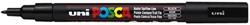 Paintmarker Uni POSCA PC3M F zwart 1 Stuk