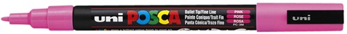 Paintmarker Uni POSCA PC3M F roze 1 Stuk
