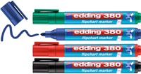 Viltstift edding 380 flipover rond 1.5-3mm assorti 4 Stuk-1