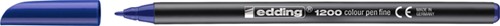 Fineliner edding 1200 003 fijn blauw 1 Stuk