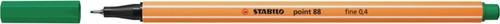 Fineliner STABILO point 88/36 F smaragdgroen 1 Stuk
