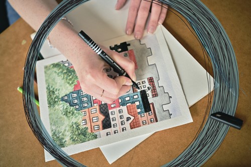 Fineliner STABILO Sensor 189/46 F zwart 1 Stuk-4