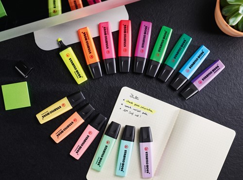 Markeerstift STABILO BOSS 70/31 blauw 1 Stuk-4