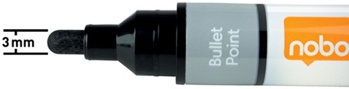 Whiteboardmarker Nobo liquid rond 3mm ass 4 Stuk-6