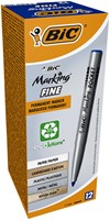 Viltstift Bic 1445 ecolutions rond F blauw 1 Stuk-2