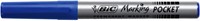 Viltstift Bic 1445 ecolutions rond F blauw 1 Stuk-1