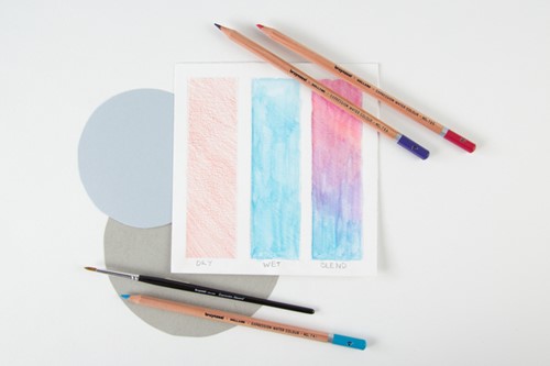 Kleurpotlood Bruynzeel Expression aquarel 12st ass 12 Stuk-1