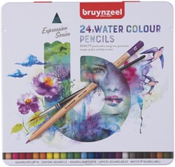 Kleurpotlood Bruynzeel Expression aquarel 24st ass 24 Stuk
