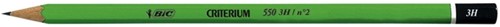 Potlood Bic Criterium 550 3H 1 Stuk