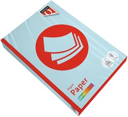 Kopieerpapier Quantore Colour A4 160gr lichtblauw 250 Vel