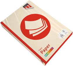 Kopieerpapier Quantore Colour A4 120gr creme 250 Vel