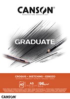 Schetspapier Canson Graduate Sketch 96gr A5 wit 1 Stuk