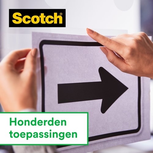 Plakband Scotch Magic 810 19mmx33m onzichtbaar mat 1 Stuk-2