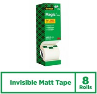 PLAKBAND 3M SCOTCH 810 19MMX33M MAGIC ONZICHTBAAR DS.8-2