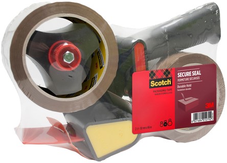 Verpakkingstape disp Scotch  2rol Secure br 1 Stuk