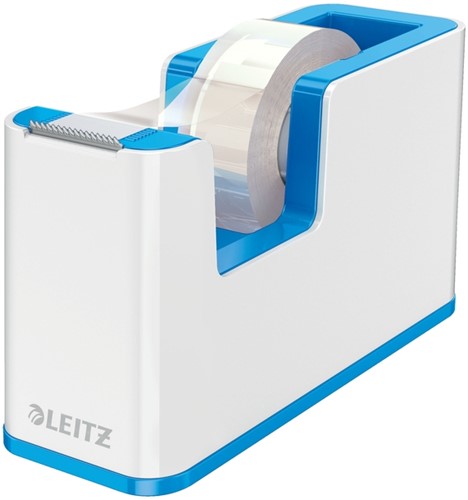 Plakbandhouder Leitz WOW wit/blauw 1 Stuk