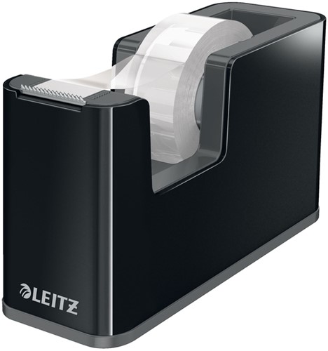 Plakbandhouder Leitz duo zwart/grijs 1 Stuk
