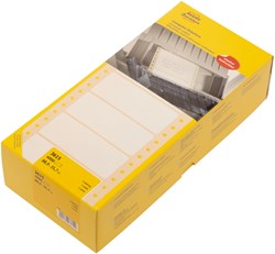 Etiket Avery 3615 88.9x35.7mm 1-baans wit 4000st 4000 etiket