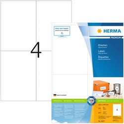 Etiket HERMA 4627 105x148mm A6 prem wit 800st 200 Vel