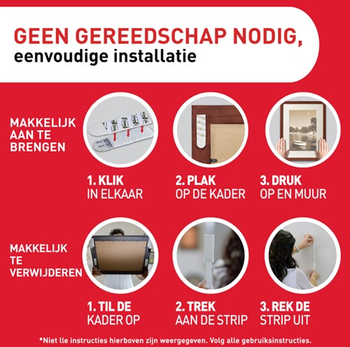 Bevestigingsstrip Command groot klik vast 7.2kg wt 1 Stuk-2