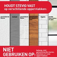 Bevestigingsstrip Command klik vast smal 5.4kg wt 1 Stuk-5