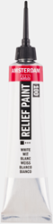 Amsterdam reliefpaint/contourpaint tube 20 ml wit 100 1 Stuk