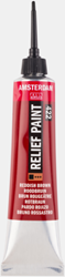 Amsterdam reliefpaint/contourpaint tube 20 ml roodbruin 422 1 Stuk
