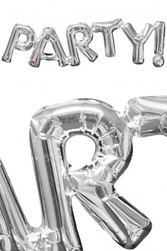 FOLIE BALLON PARTY ZILVER