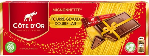 Chocolade Cote dOr mignonnette melk 21x10 gram 21 Stuk