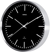 Wandklok MAUL Fly RC 305x45mm alu zw batterij 1 Stuk-2