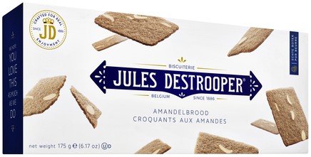 Amandelbrood Jules Destrooper 175gr 175 Gram