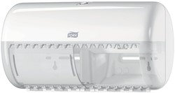 Toiletpapierdispenser Tork T4 duo wit 1 Stuk