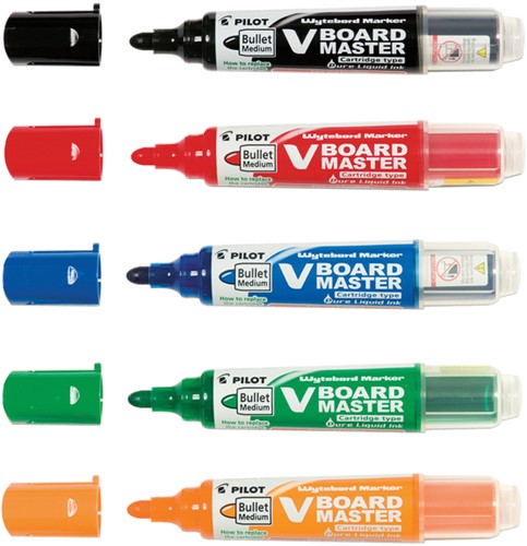 Whiteboardmarker PILOT Begreen rond M zwart 1 Stuk-3