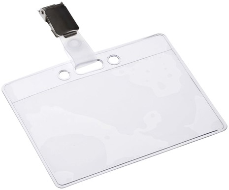 BADGE HF2 MET CLIP 95X78MM 1 Stuk