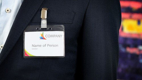 BADGE HF2 MET CLIP 95X78MM 1 Stuk-2