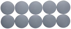 Magneet MAUL Solid 38mm 2500gr grijs 10 Stuk