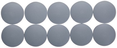 Magneet MAUL Solid 38mm 2500gr grijs 10 Stuk