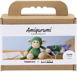 Hobbyset Amigurumi Aap groen 1 Set