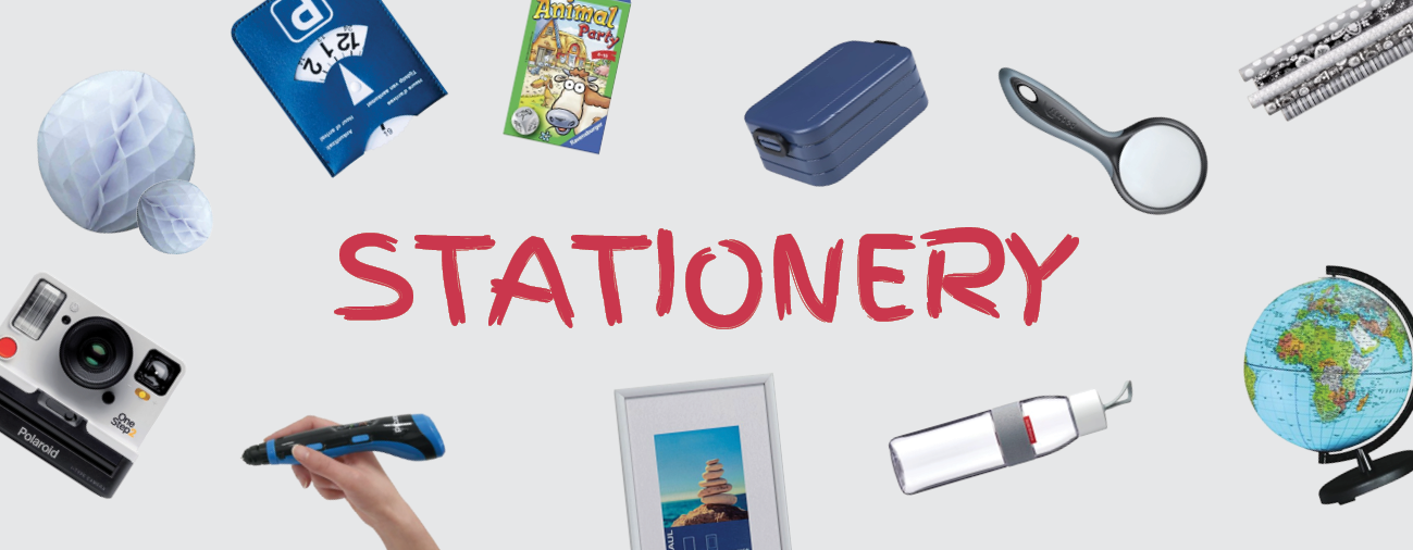 Stationery pagina banner