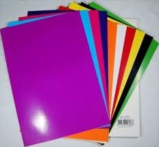 Sitspapier/Glacepapier blok 50x37cm 100 vel geel 1 Stuk