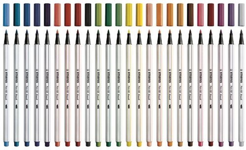 Brushstift STABILO Pen 68/22 Pruisisch blauw 1 Stuk-3