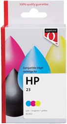 Inktcartridge Quantore Hp 23 C1823d kleur 1 Stuk