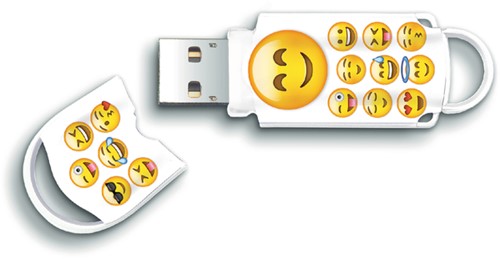 USB stick 2.0 Integral Xpression 16GB Emoji 1 Stuk