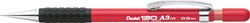 Vulpotlood Pentel A313 HB 0.3mm rood 1 Stuk