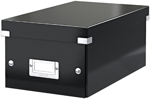 DVD-BOX LEITZ CLICK STORE 190X135X320MM ZWART 1 Stuk