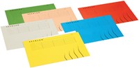 Vouwmap Secolor A4 recy karton 250gr rd 1 Stuk-2
