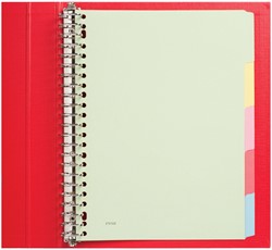 Tabblad Qbasic 23rings karton 5-delig 1 Set