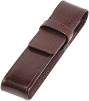 Pennenetui 321 buffelleer 1dlg bruin 1 Stuk
