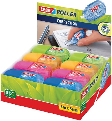 Correctieroller tesa eco mini 5mmx6m doos à 16st 1 Stuk